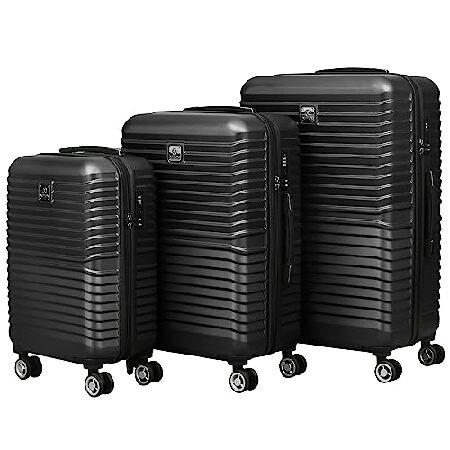 NIPPON Luggage Nomad キャスター付きハードサイドスピナースーツケース ウィール付...