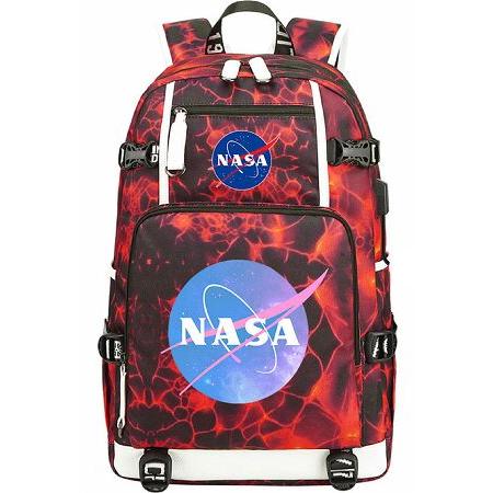 Lightweight NASA Bookbag with USB Charging Port-Yo...