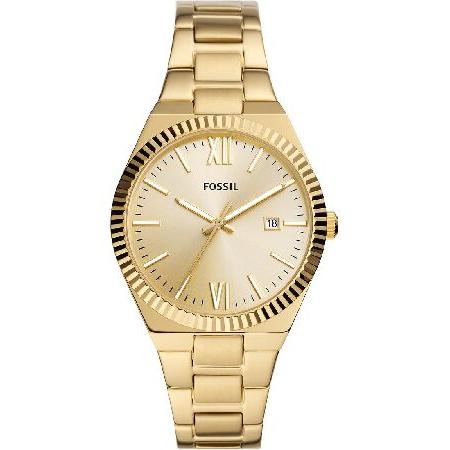 Fossil Scarlette ES5299 Gold Plated Stainless Stee...