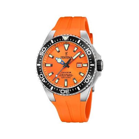 Festina Watch The Originals Diver F20664/4 ラバー, ター...