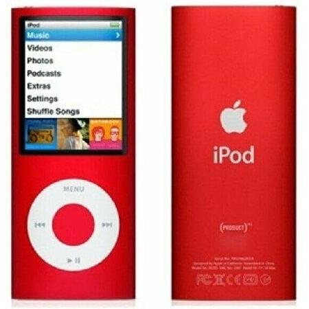 音楽プレーヤー iPod Nano 第4世代 8GB製品対応 レッド 並行輸入品