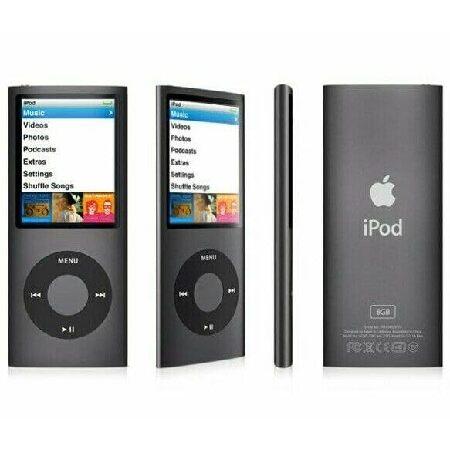 音楽プレーヤー iPod Nano 第4世代 8GB ブラック 並行輸入品