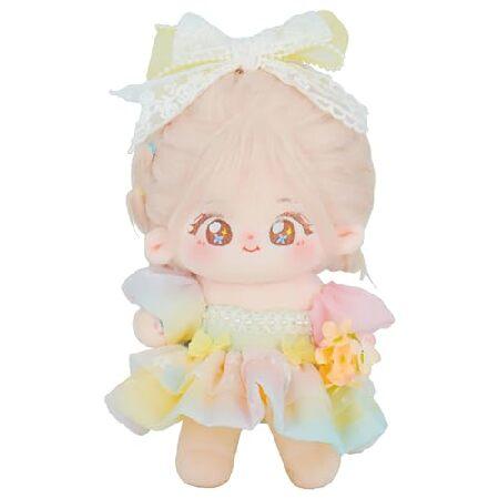 CALEMBOU Plush Doll, Cute 20cm Cotton Doll Clothes...