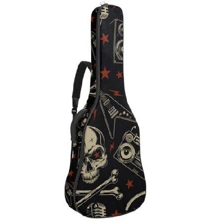 Niaocpwy Acoustic Guitar Gig Bag 1 cm Thick Paddin...