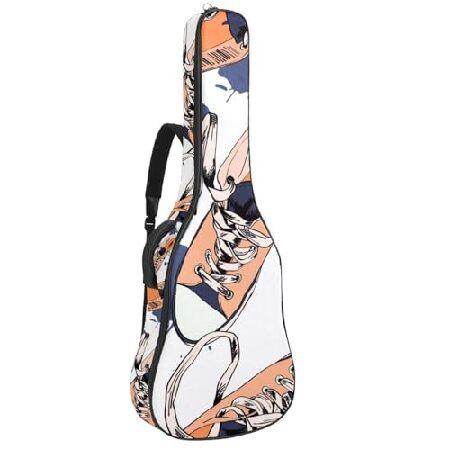 Niaocpwy Acoustic Guitar Bag 0.4 Inch Thick Paddin...