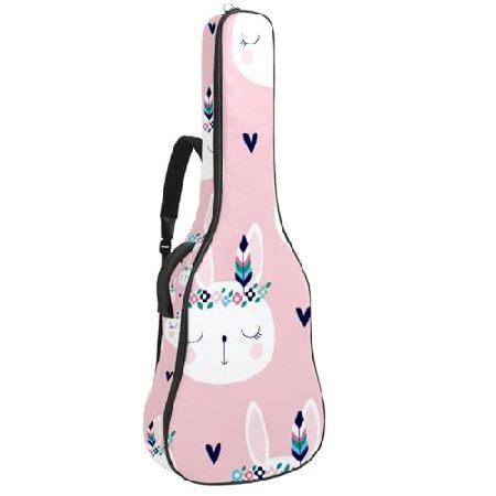 Niaocpwy Acoustic Guitar Gig Bag 1 cm Thick Paddin...