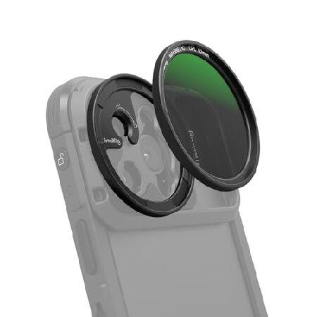 SMALLRIG 52mm 磁気円偏光フィルターキット SMALLRIG 電話ケージ iPhone ...