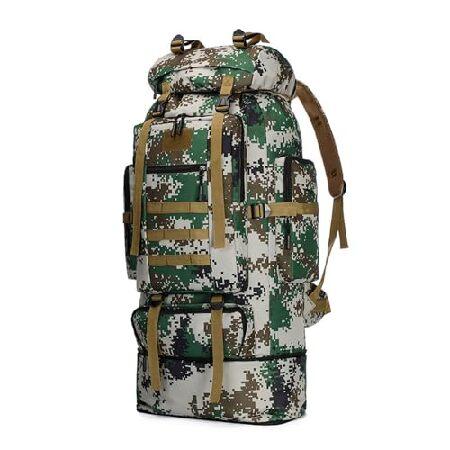 UNISTRENGH 100L Internal Frame Backpack MOLLE Ruck...