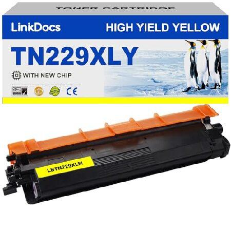 LinkDocs TN229XL 大容量イエロー 互換トナーカートリッジ Brother TN229...