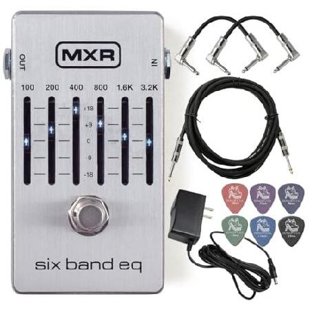 Tonebird MXR M109S 6バンド EQ 10スライド イコライザー 周波数エフェクトペ...