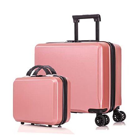 2 PCS Luggage Set 18&quot; Underseat Luggage Carry On S...