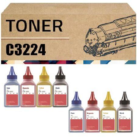Toner Refill Powder Compatible for Lexmark C3210K0...