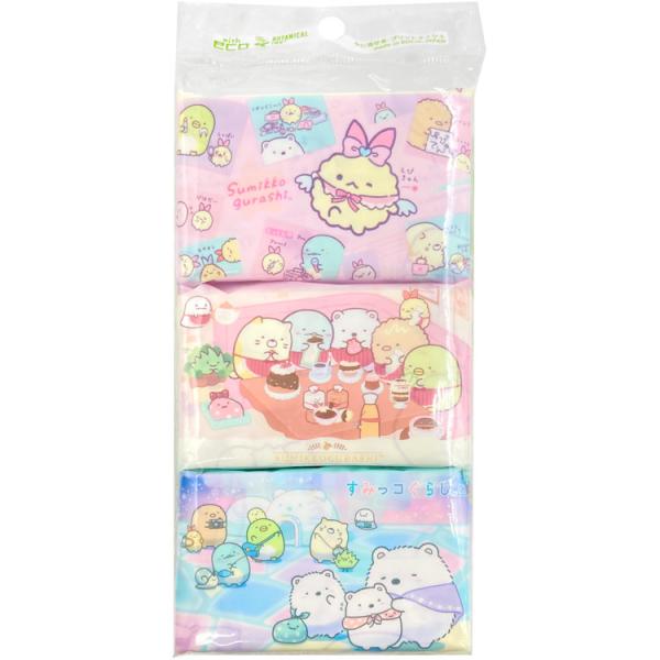 すみっコぐらし ポケットティッシュミニサイズ６Ｐ[114720]