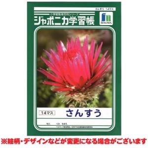 【ジャポニカ学習帳】 さんすう（14マス）[010210] 算数