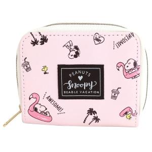 ピーナッツ スヌーピー サマーシリーズ カード コインケース フラミンゴチラシ スヌーピー Peanuts Snoopy カード入れ ポイントカード 会員証 診察券 Spn566 雑貨のおもちゃ箱バーグyahoo 店 通販 Yahoo ショッピング