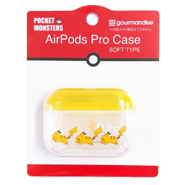 ポケモン AirPodsProソフトケース ピカチュウイエロー [004181]