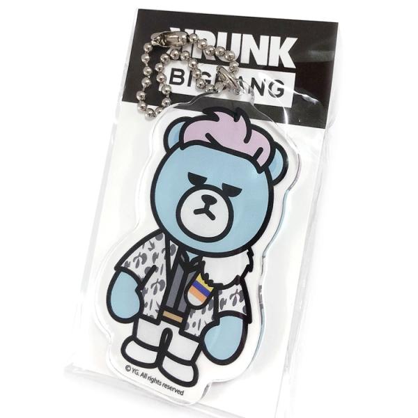 KRUNK×BIGBANG アクリルダイカットキーチェーン T.O.P ★FXXK IT★ [445...