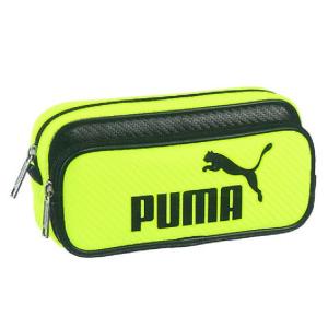 プーマ カラーカーボンWペンケース 蛍光イエロー×ブラック ★PUMA★ [159541]