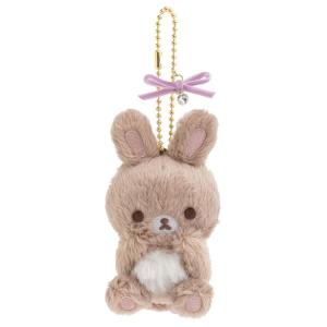 リラックマ ぶらさげぬいぐるみ ボールチェーン付き ココアウサギ ★コリラックマとうさぎティータイム★【お１人様１点限り】