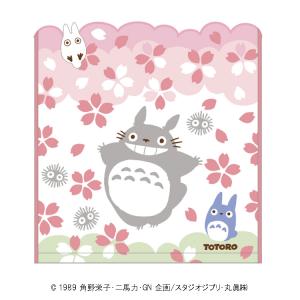 となりのトトロ ウォッシュタオル 花嵐