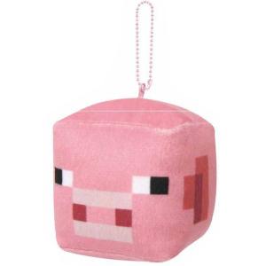 Minecraft キューブボールチェーンマスコット ブタ [520892] セール・ラッピング不可｜cast-shop