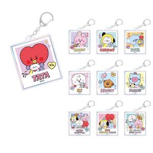 柄はおまかせ BT21 トレーディングオーロラアクリルキーホルダー [011632]