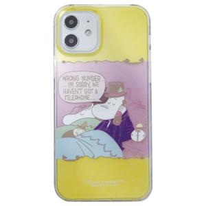ムーミン iPhone12 12Pro対応クリアハードケース ベッド [267446]　セール・ラッピング不可｜cast-shop