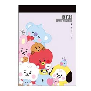 BT21 ミニメモ ちびぬい アップ