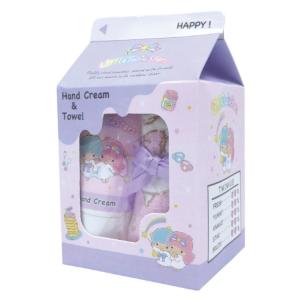リトルツインスターズ ハンドクリーム&タオル トロピカルフルーツの香り   ラッピング不可 お一人様各1点限り