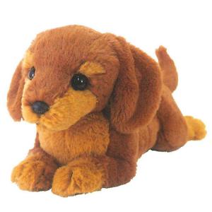ぬいぐるみ ダックスフンド レッド 犬のぬいぐるみ リアル プレミアム