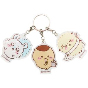 ちいかわ 3連アクリルキーホルダー モモンガ くりまんじゅう