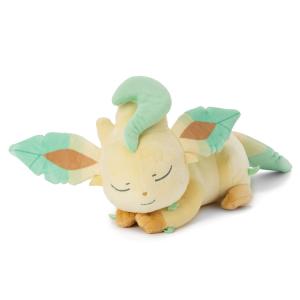 ポケットモンスターグッズ　ポケモン　ぬいぐるみS　リーフィア　すやすやフレンド｜cast-shop