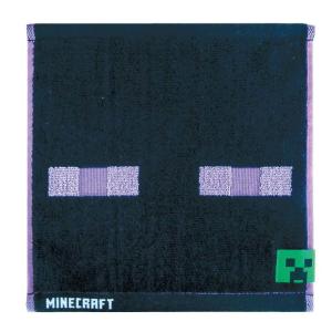 Minecraft ミニタオル エンダーマン マイクラ プチタオル ジャガード織り ハンカチ 539115　セール・ラッピング不可｜cast-shop