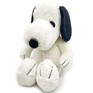 SNOOPY（スヌーピー） ぬいぐるみ ハグハグ HUGHUG ヌイグルミ L 黒