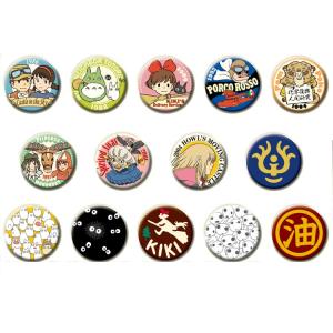 スタジオジブリ BOX商品 ジブリ グッズ ハウルの動く城 缶バッジ
