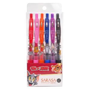 トムとジェリー サラサクリップ0.5mm 6色セット 016766