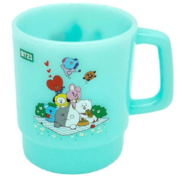 BT21 スタッキングマグ ミント 540890 マグカップ コップ グリーン