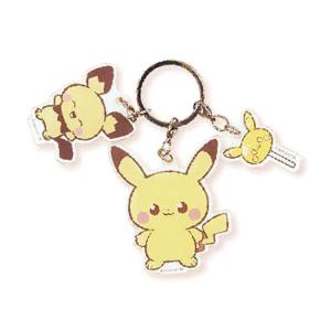 ポケモン グッズ ポケットモンスター 3連アクリルキーホルダー