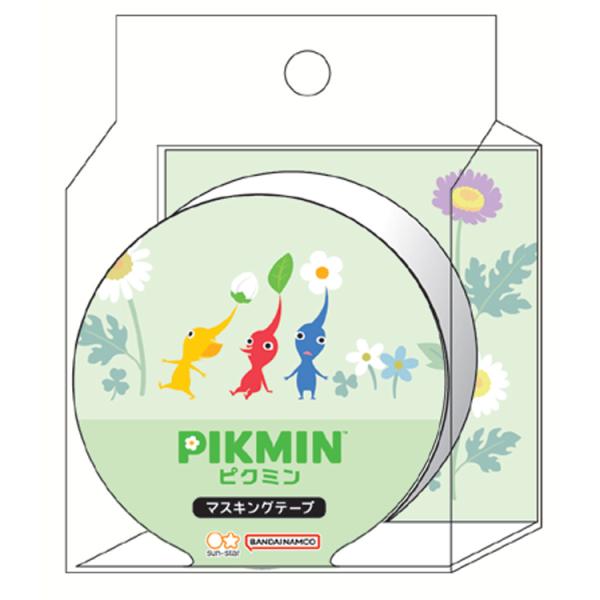 ピクミン マスキングテープ Ｂ PIKMIN ゲーム お花 あおピクミン きピクミン あかピクミン ...