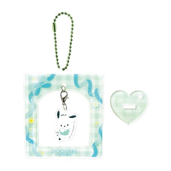 ポチャッコ 3wayアクリルキーホルダー チャーム付きキーホルダー スタンドフレーム フォトフレーム...