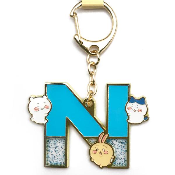 ちいかわ AK-CK6 アルファベットキーホルダー N ナガノ LINEスタンプ CHIIKAWA ...