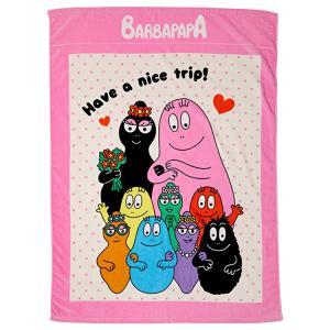 バーバパパ お昼寝ケット カラフルファミリー 728583 タオルケット ばーばぱぱ BARBAPAPA｜cast-shop