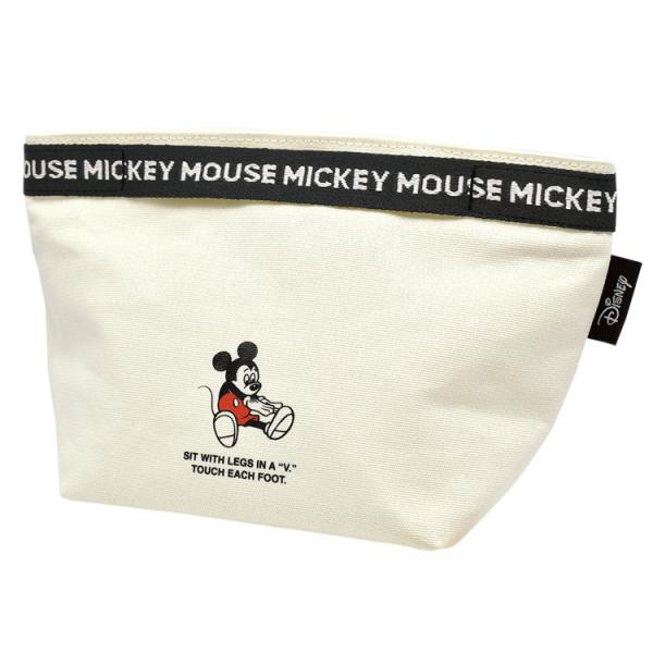 ミッキーマウス ランチバッグ アイボリー ディズニー 保温 保冷 アルミ貼り 604743 ランチグ...