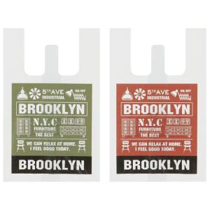 ブルックリン RGBH1 持ち手付き袋S 10枚 レジ袋 ビニール袋 コンビニ袋｜cast-shop