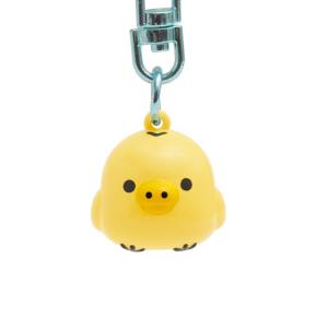 リラックマ 鈴キーホルダー キイロイトリ こも...の詳細画像1