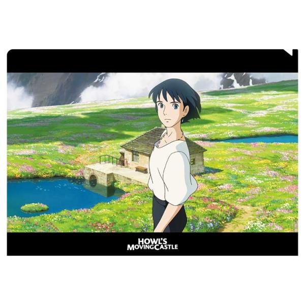 ハウルの動く城 A4クリアファイル 花咲く高原のハウル 952239 スタジオジブリ