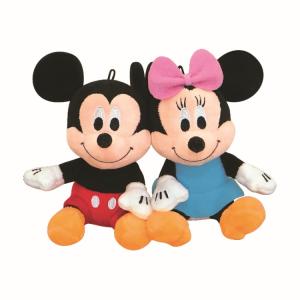 ミッキー&ミニー ディズニーニコぬいキーホルダー ディズニー 2個 ぬいぐるみ キーホルダー ボールチェーン ペア 142973の商品画像