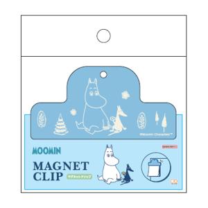 ムーミン マグネットクリップ ムーミン MOOMIN 冬 ワイドクリップ マグネッット付き 734644｜cast-shop