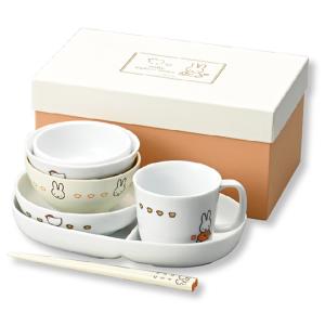 ミッフィー イングレーズ つみつみ食器セット 417220 こっこ親子 ギフト miffy｜cast-shop