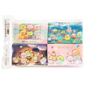 しろたん×サンリキャラクターズ 水に流せるポケットティッシュミニ12P